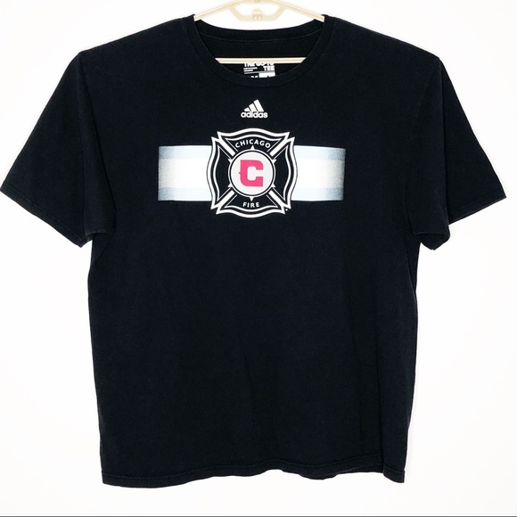 adidas Other - ADIDAS Chicago Fire Soccer Club T-shirt | 2X